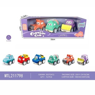 Cross-Border New Product Soft Rubber Dinosaur Animal Car Inertia Sliding Car Parent-Child Interactive Children's Educational Early Education Toys