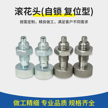 定制厂家不锈钢迷你型旋钮柱塞自锁型分度定位销限位拉拔弹簧销