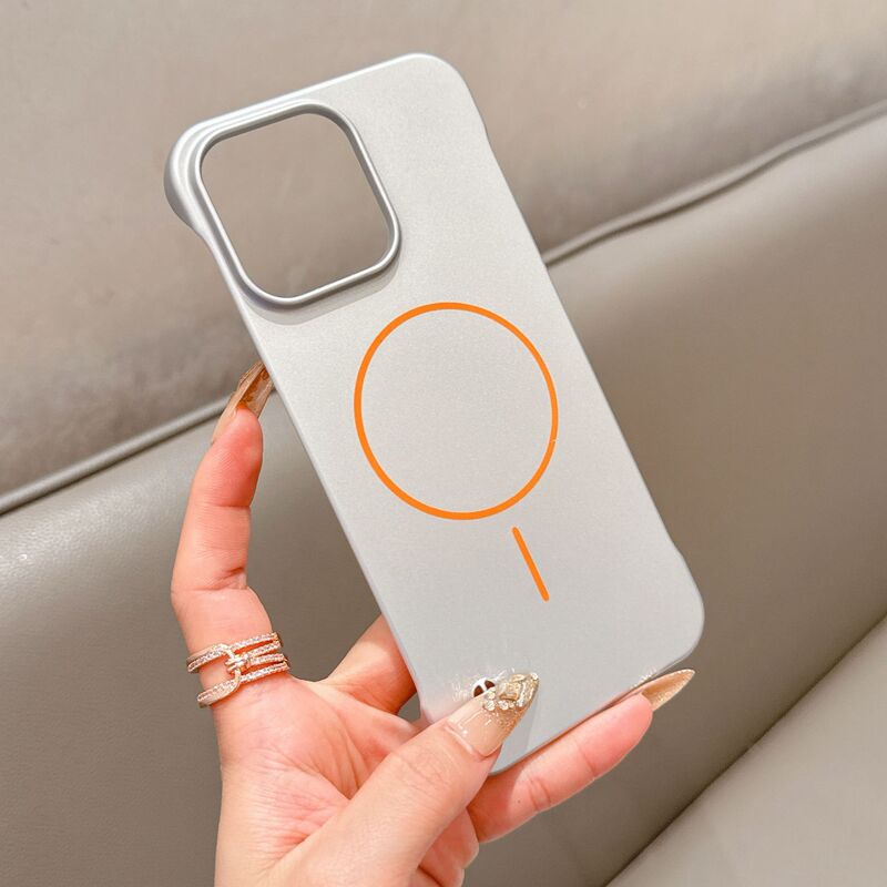 Frameless Magnetic Suction Case Suitable for iPhone 18 Pro Max, Apple 15 Skin-Feel Matte Ultra-Thin Pc Protective Case