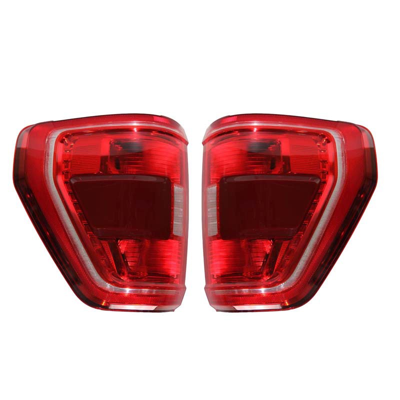 Para Ford 2021 - 2023 F-150 lámpara trasera de halógeno original con punto ciego modelo semi-total