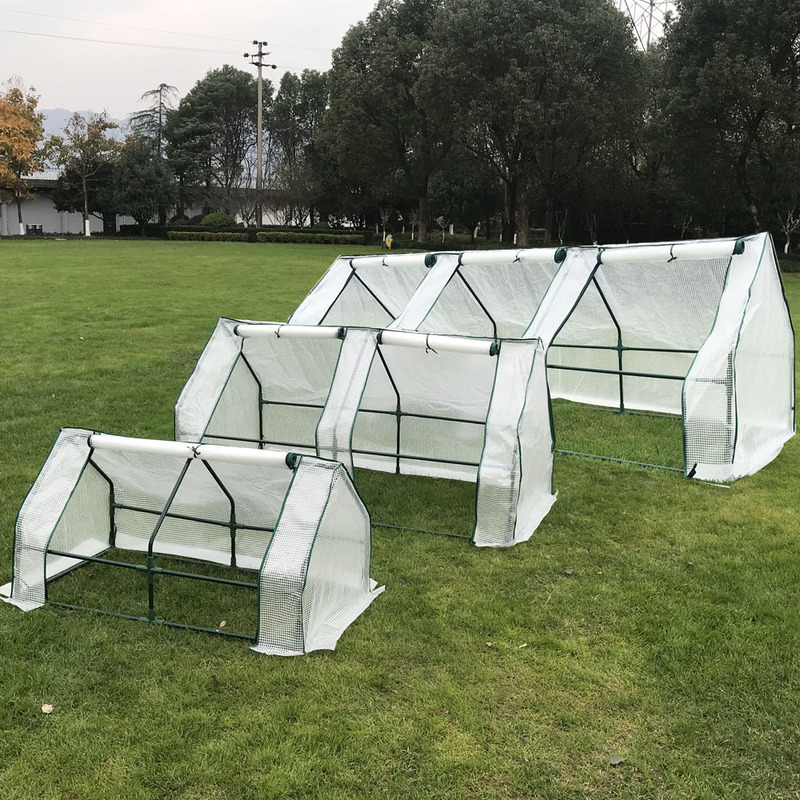 Greenhouse arched shed flower shed greenhouse warm room tunnel-type fleshy flower tower-type sun room thermal insulation rainproof seedling greenhouse