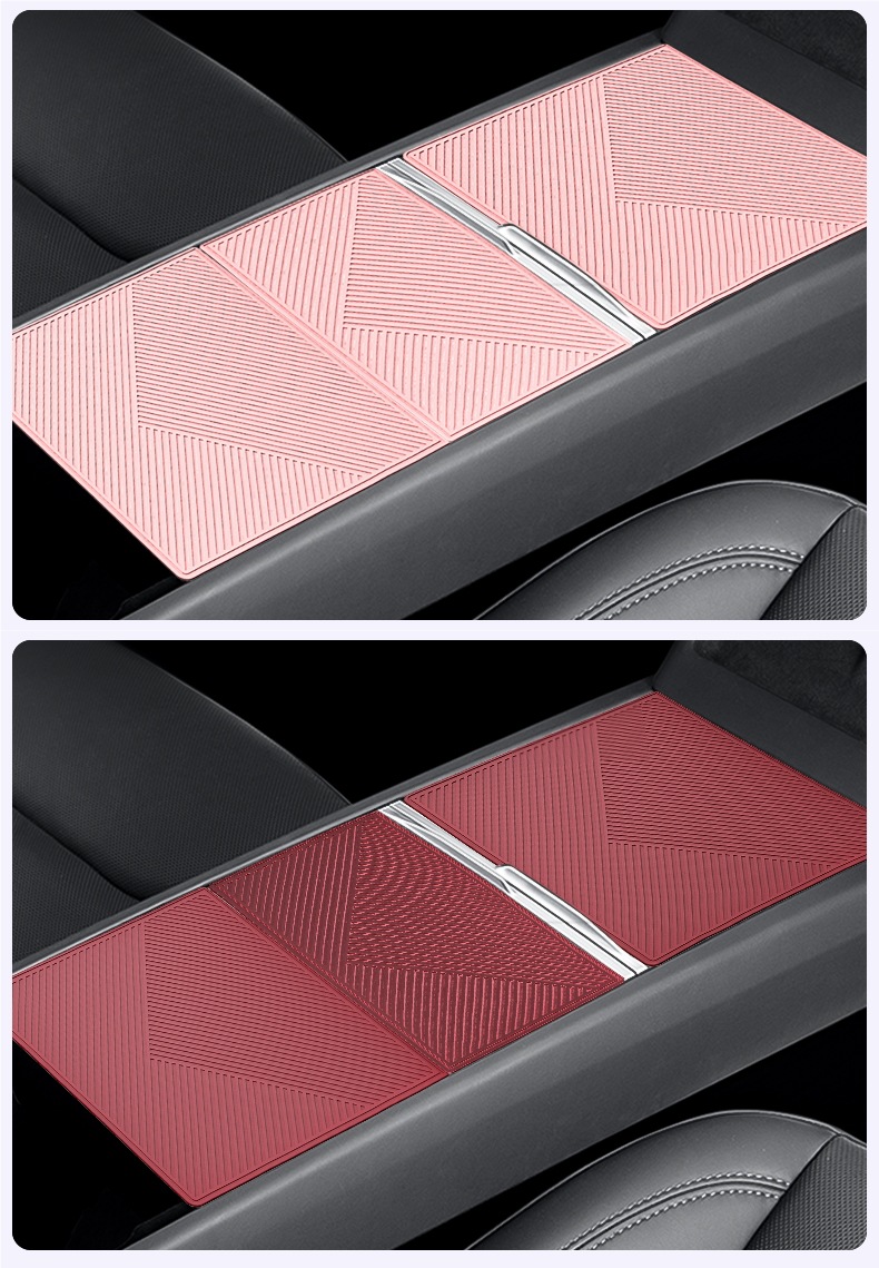 Center Console Film Protector Silicone Pad for Tesla Model Y/YL/3