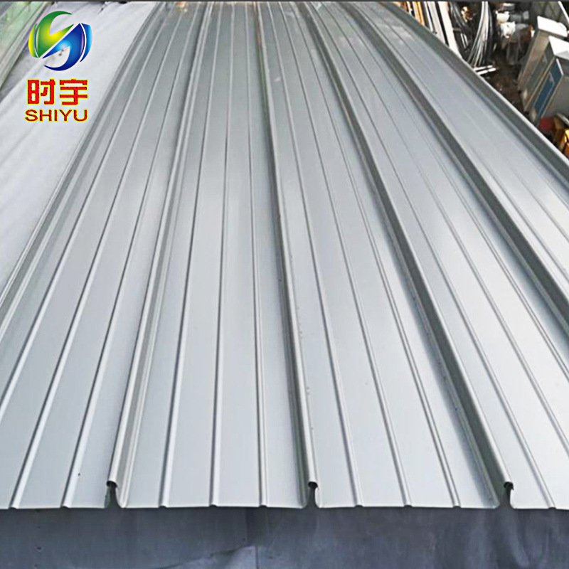 铝镁锰板 氟碳涂层0.9mm体育馆屋面改造65-400金属屋面集成系统