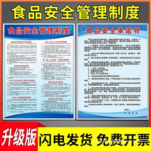Catering Industry Food Factory Safety Management System Kitchen Canteen Hygiene Inspection Sample Retention Signage Staff Health