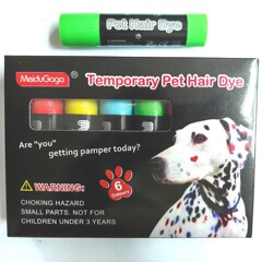 獣医用マーカー染色スティック、マーキングペイントスティック、使いやすく、お手入れ簡単、工場直販、ペットの毛の越境販売