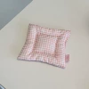 Pink quilted coaster
