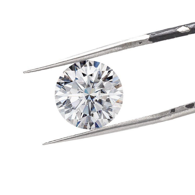 Moissanite цвет D, рыхлый моассанит, мелкие бриллианты, «восемь сердец и восемь стрел», закрепка парафиновым воском 0.7~4.75 мм, рыхлое собрание