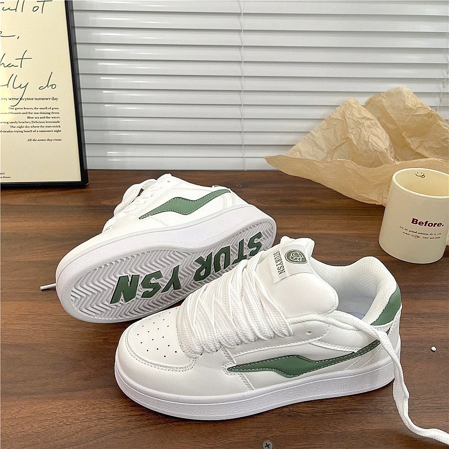 Blanco y verde