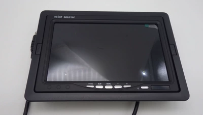 7inch Ahd Vehicle-Mounted Display Monitor, Truck Reversing Monitoring Dual-Channel Video Input High-Definition Lcd Screen (Car display) - single-monitor