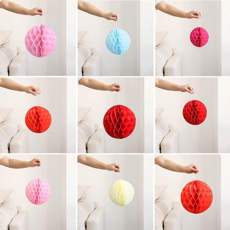 Wedding room decoration set, wedding honeycomb ball decoration background wall, woman's bedroom, new house, living room, happy word latte art