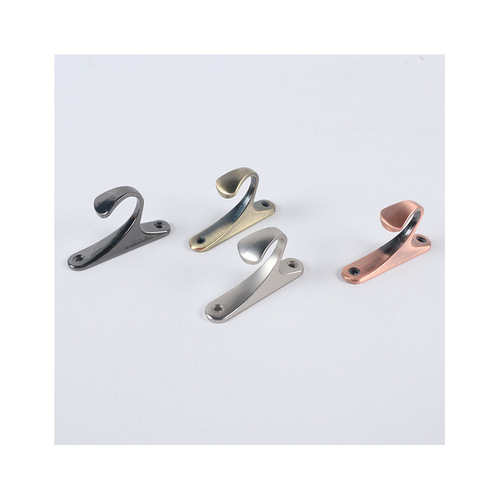 New X2 Small Hook Curtains Wall Clip Wall Hook Accessories Zinc Alloy Door Window Hooks Multiple Colors Available