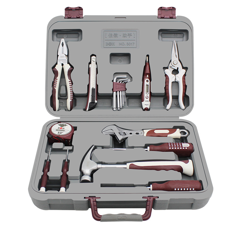 瑞德伯傲 家用五金工具箱套装组合大全 高档房地产商务礼品团购