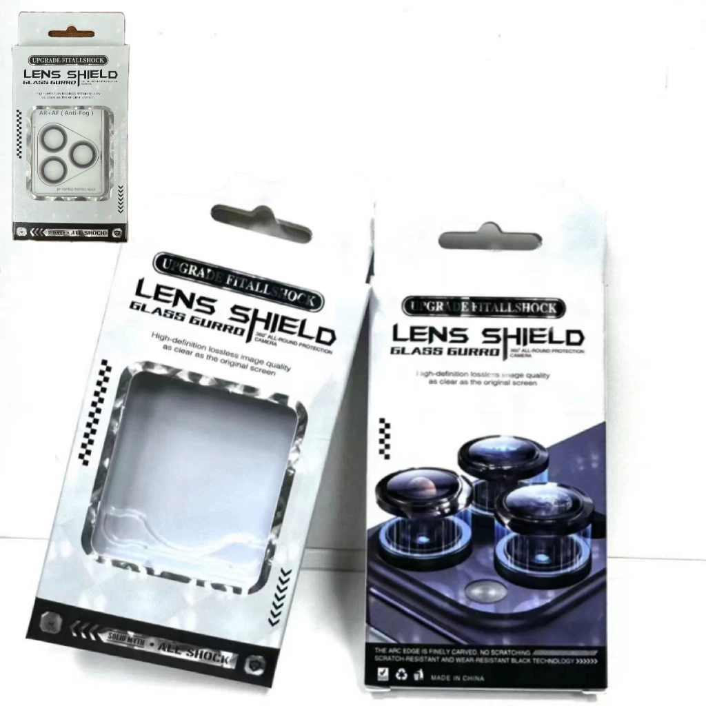 Camera Lens Protector (Apple iPhone 17/16/15 series), AR+AF Anti-Fog Film, Multi-Color