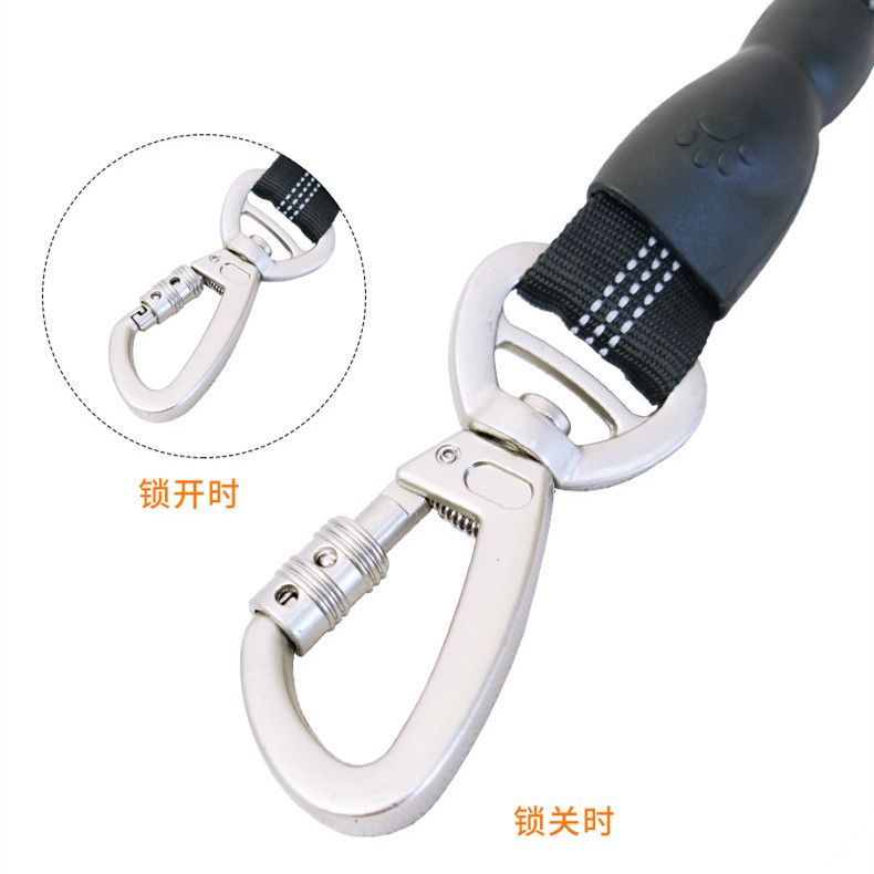 Punzonado a prueba de explosiones correa de perro corta elástica retráctil mediano y grande perro golden retriever Correa luminosa correa de perro Nuevo