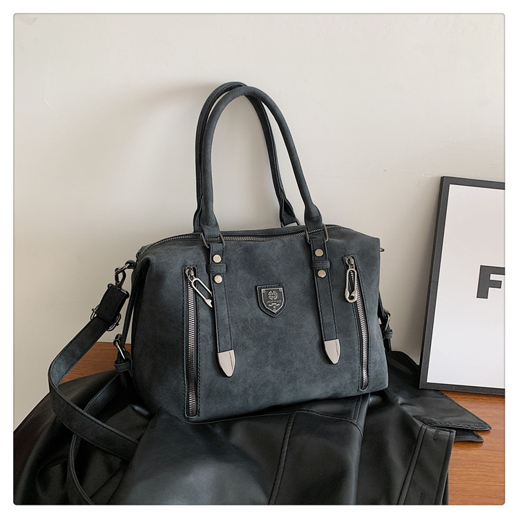 New cross-border foreign trade women's bag 2024 Retro casual handbag, European and American trend single-shoulder crossbody bag, tote bag for women undefined