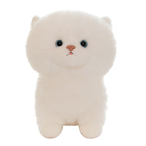 Cute simulation cat doll doll kitten budo plush toy scratch machine doll girl pillow gift wholesale