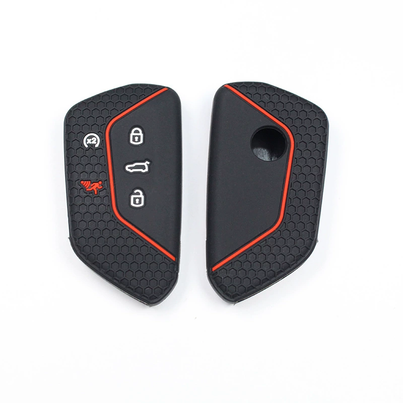 2021 Golf 8 автомобильный ключ мешок силиконовый мягкий клей автомобиль пульт дистанционного управления ключ чехол защиты ключа