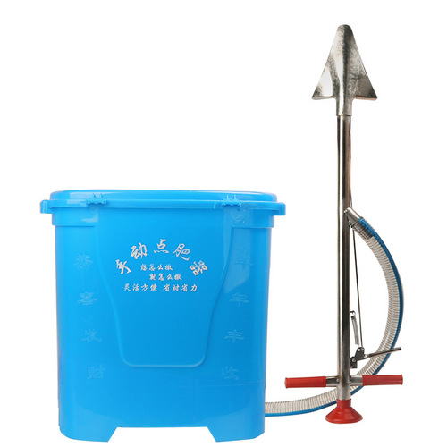 Multifunctional backpack new fruit tree fertilizer applicator small portable seed broadcaster agricultural hand-crank corn fertilizer seeder