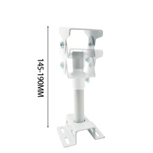 新款平板抱箍两用太阳能支架监控支架吊装壁装抱柱伸缩加强版支架