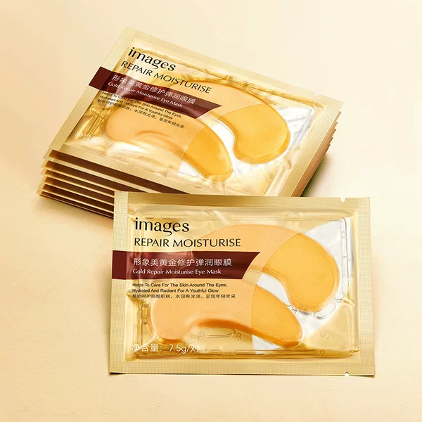 Image beauty gold repair elastic moisturizing eye mask moisturizing delicate moisturizing eye care eye mask paste wholesale