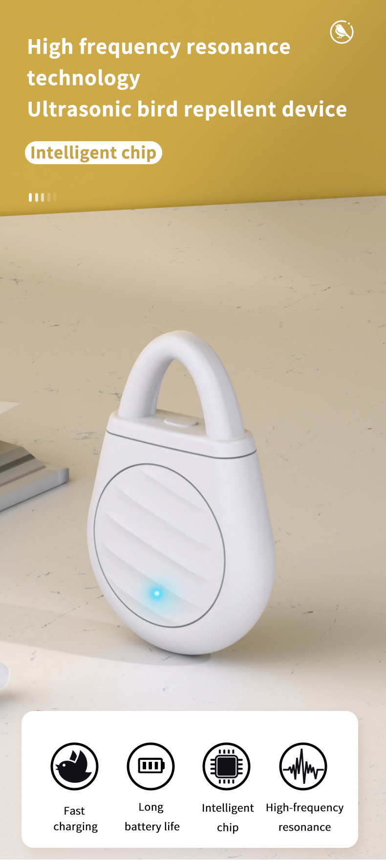 Car-mounted Ultrasonic Mosquito Repellent, Rat Repellent, Insect Repellent Artifact, Car Home Multi-functional Ultrasonic Insect Repellent, Candy Machine Upgrade