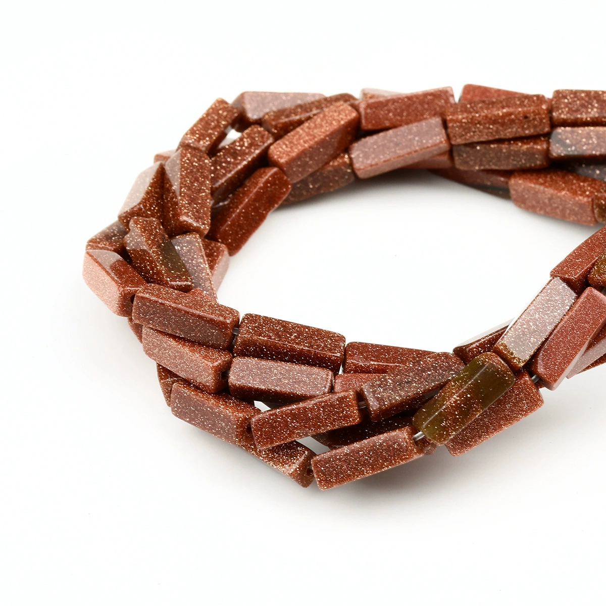 Rectangular beads, accessory, accessories, 4×13mm, DIY