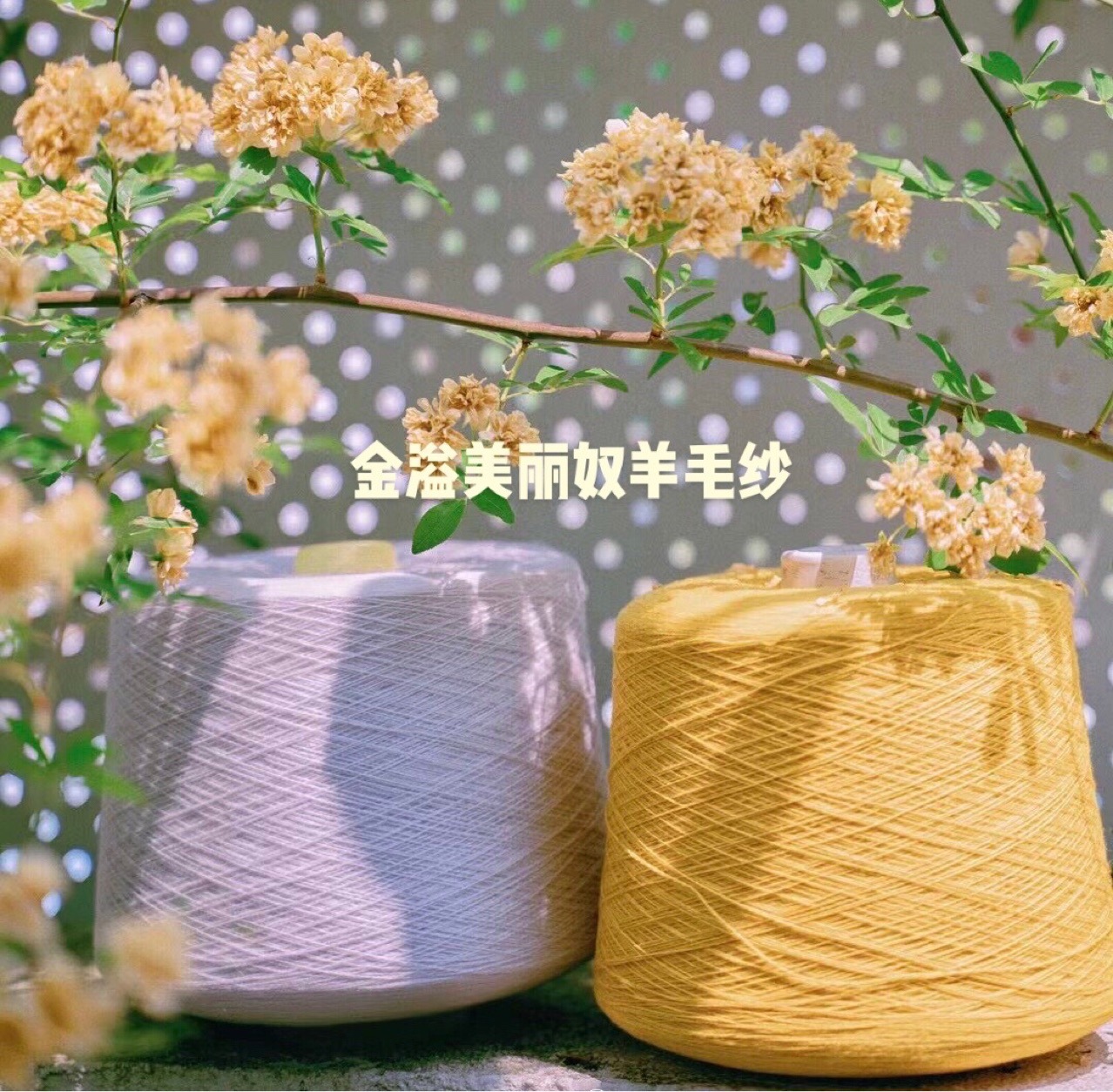 金溢丝光防缩美丽诺羊毛纱 纯羊毛纱 全毛纱澳洲羊毛纱巴素兰