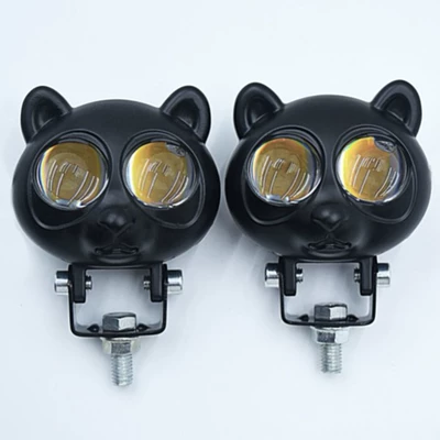 both high and low beam options, Motorcycle headlights, headlights