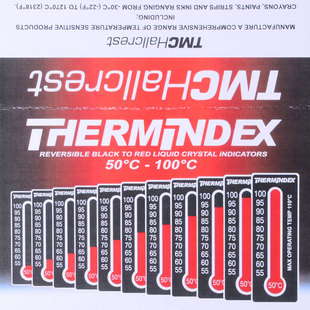 J8The0Max Test Paper Temperature Temperature Sticker ℃ ℃ Paper 50 Strips R Uk Temperature Measurement Reversible 10g3
