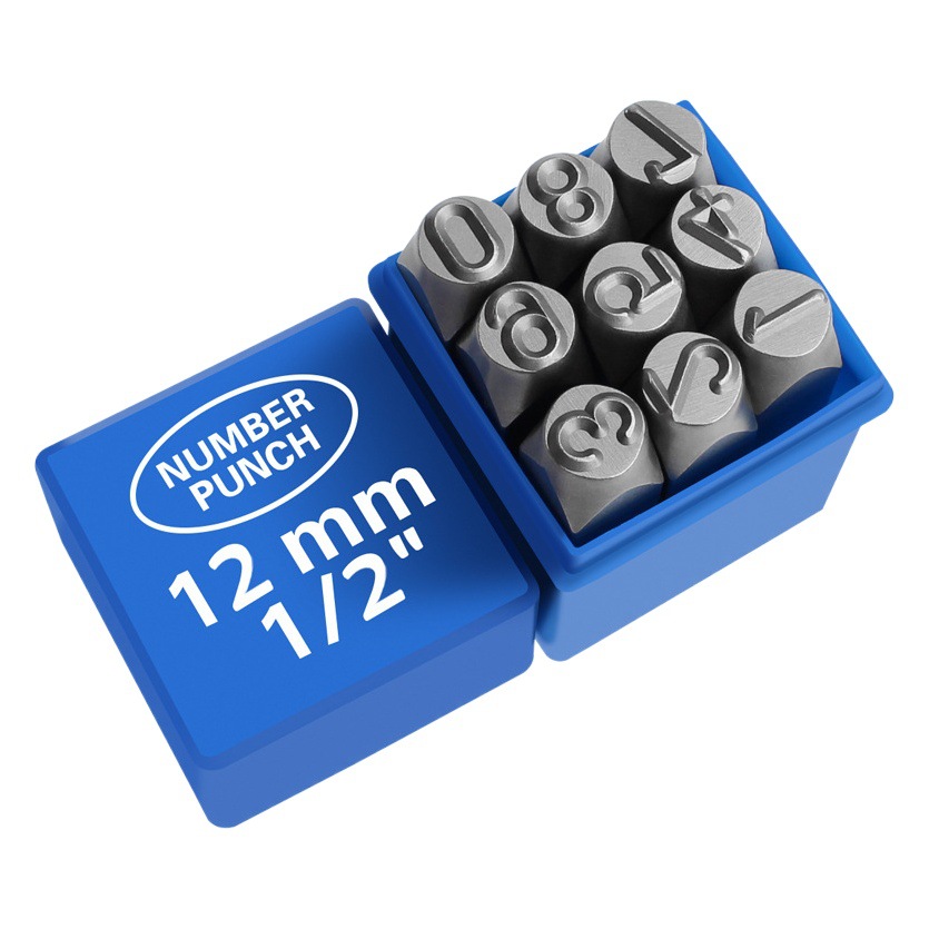 Die acero sello acero letra punzón 3-12mmAZ acero sello acero número Digital símbolo inglés signo sólo la cabeza de la letra