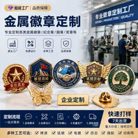 金属工艺品;徽章;奖牌