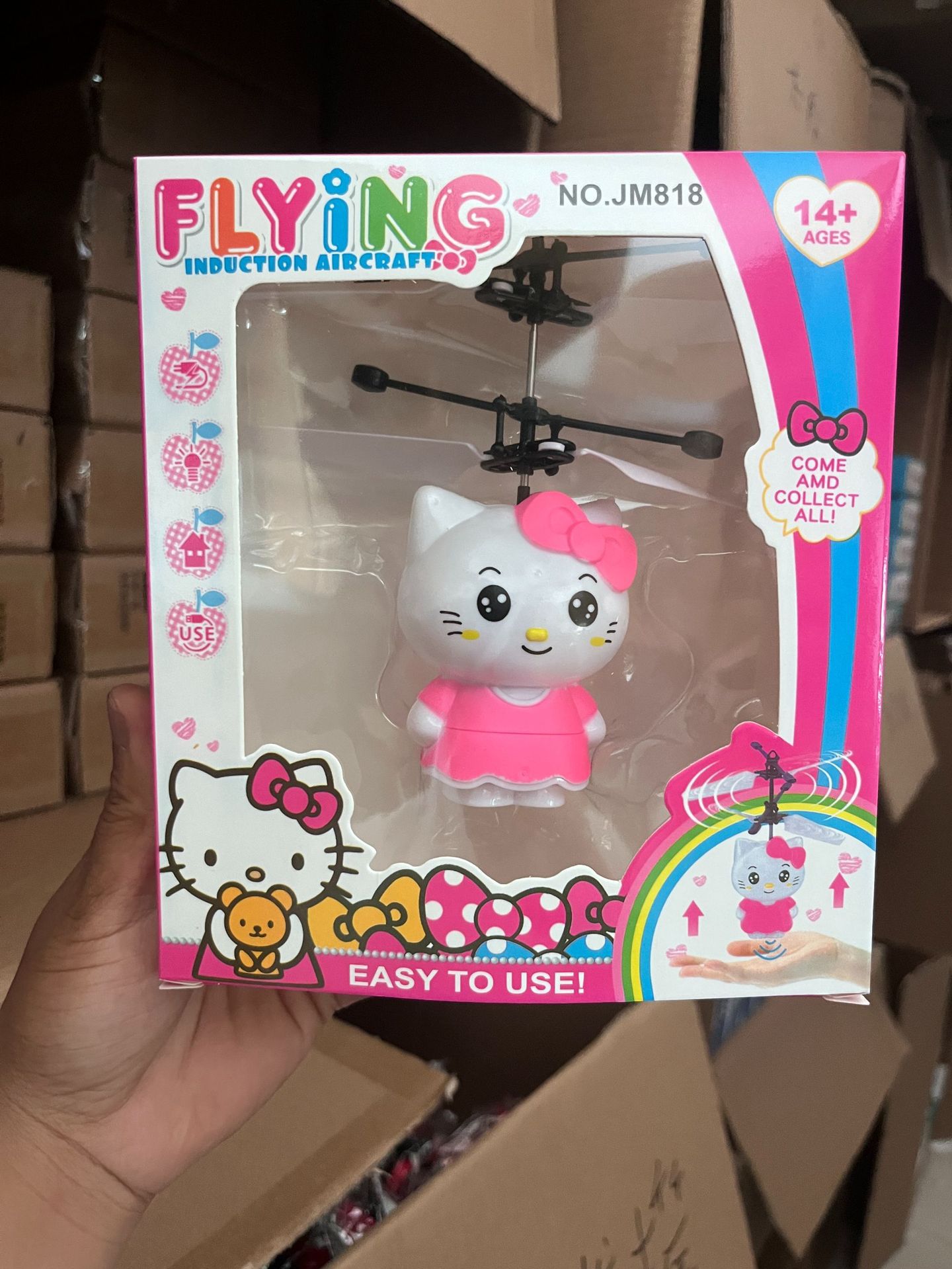 Kt cat pink aircraft