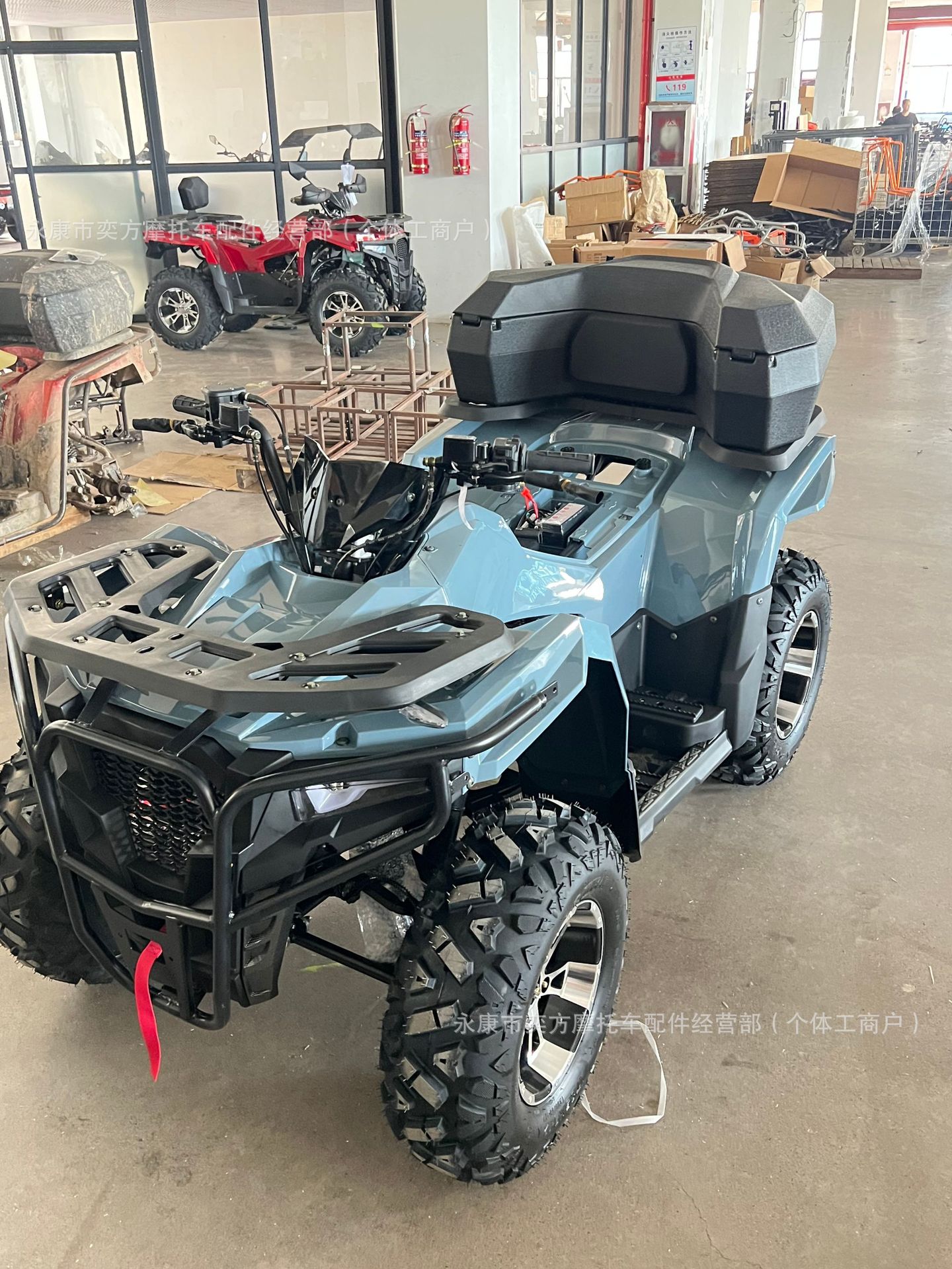 Atv Rear Cargo Box Modified Vehicle Toolbox Four-Wheel Vehicle Large Trunk 98L