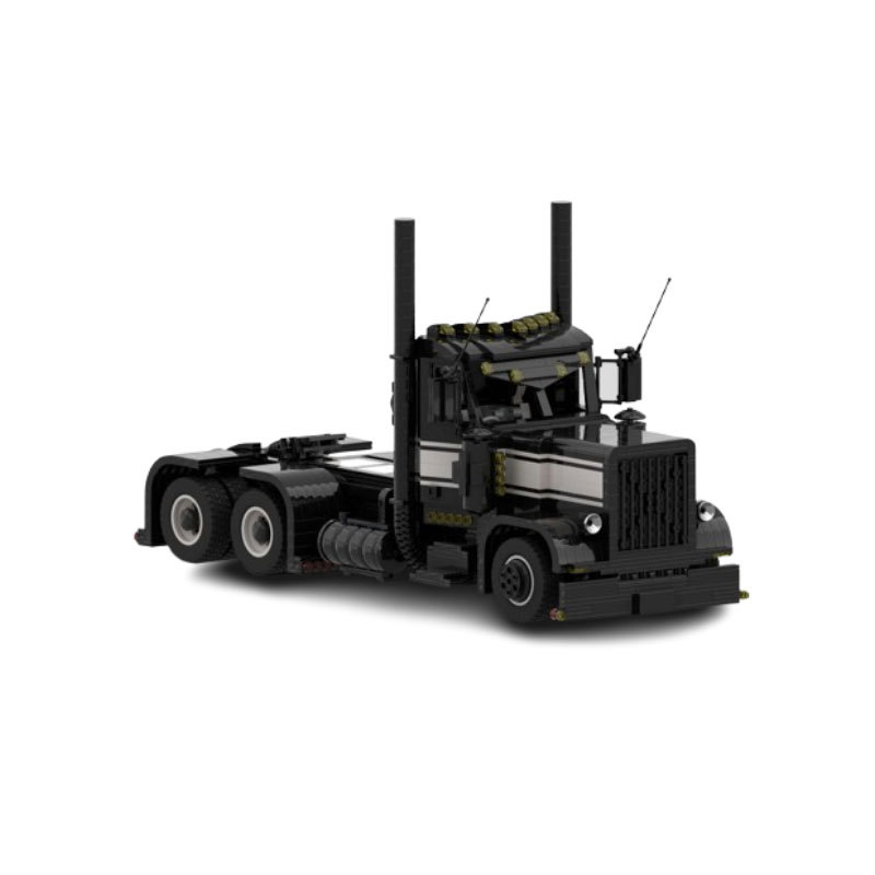 Building Block Toy Trailer Transport Educational Assembly Set_voghion.com