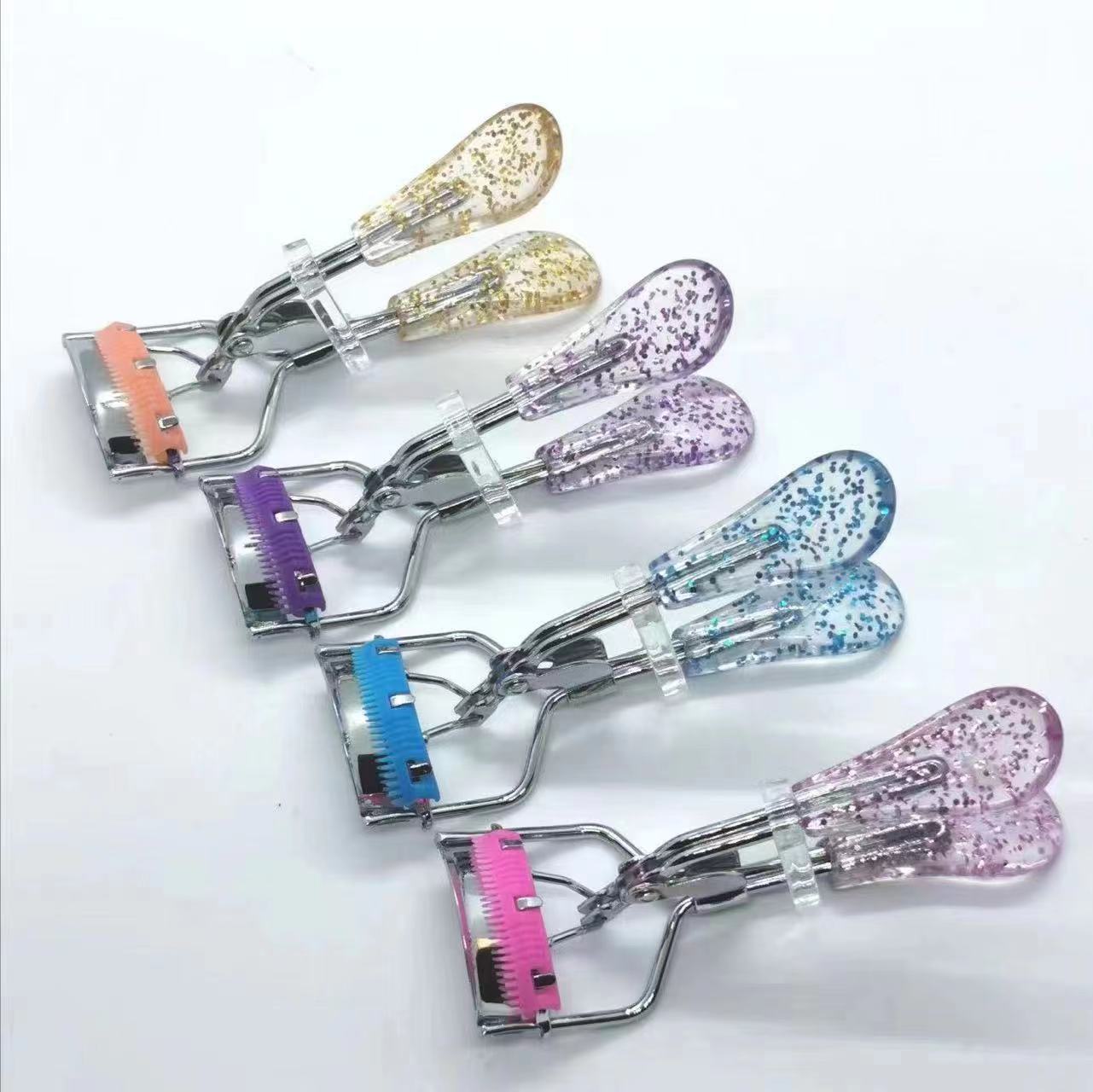 Clip de pestañas curling curling permanente curling curler para principiantes acero inoxidable herramienta de maquillaje portátil