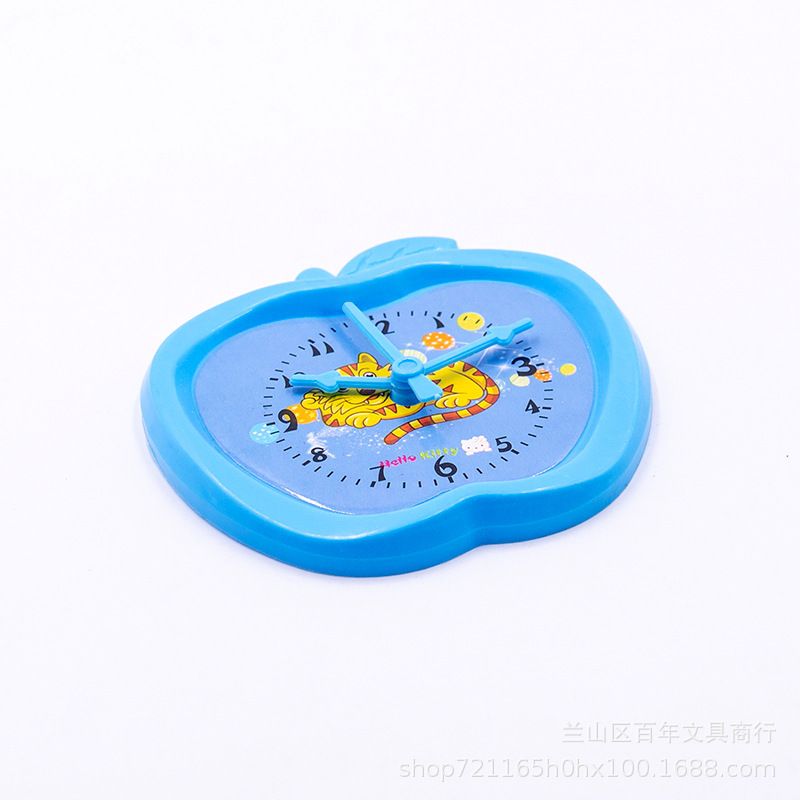 Reloj de aprendizaje pequeño de plástico - Enseña horas, minutos y segundos - Para estudiantes de primaria - Venta al por mayor