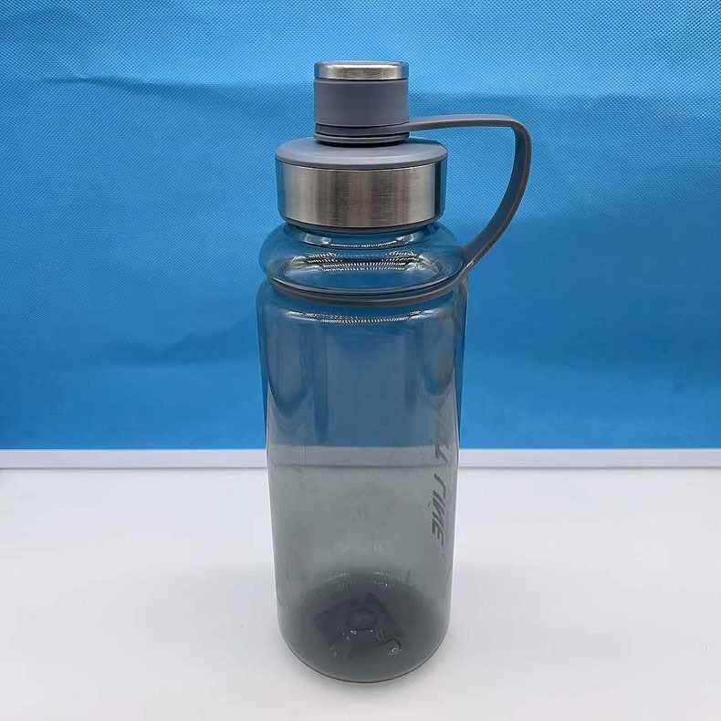 Nuevo al aire libre de gran capacidad deportes taza de agua taza de té de plástico portátil 1500ml taza de plástico taza de regalo de publicidad