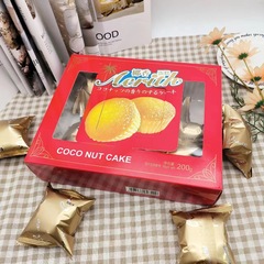 如意美子150g/200gココナッツ風味ケーキ オフィスアフタヌーンティーのおやつ 軽食 朝食代替 香り豊かなココナッツ風味