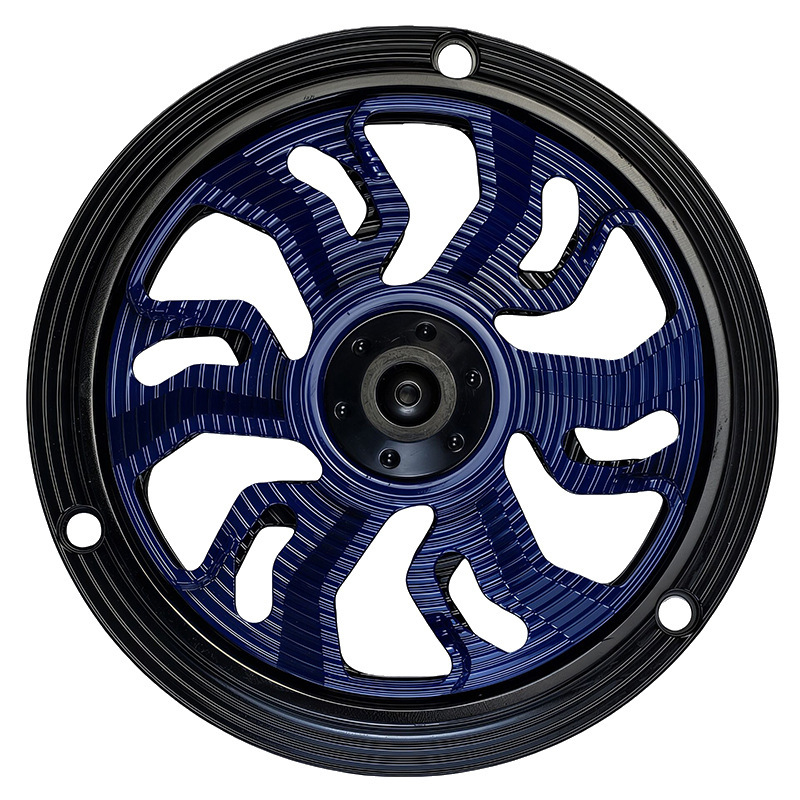 Cubierta de ventilador Transfronterizo BYJIO VESPA Modificación / Sprint 125 / 150 Accesorios de cubierta de ventilador rotativo