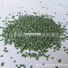 厂家直供颗粒 pe复合料 绿色 全浮水 木塑拉管注塑用料 免费寄样