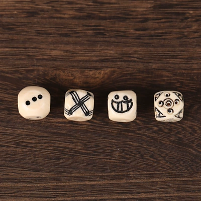 dice-shaped square beads bracelet, Zərgərlik ara hissələri