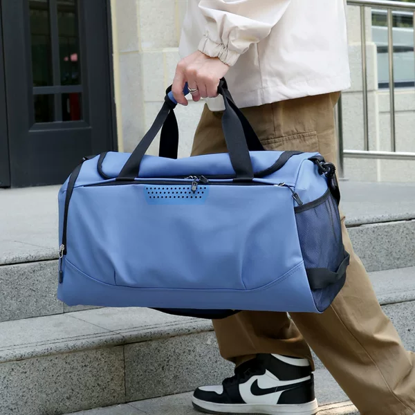 Hongarthur youth trendy men's lightweight leisure bag short-distance travel waterproof portable travel bag Sports Fitness Bag