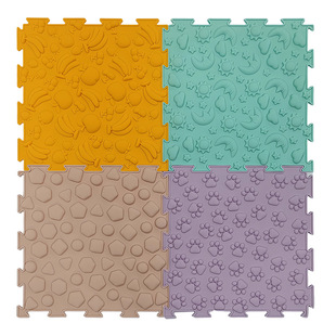Household plantar finger press plate children's sensory training foot pad finger press pad toe press plate foot massage silicone foot pad