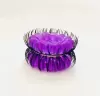 Bending hair 2.0cm double -row purple (for other internal diameter)