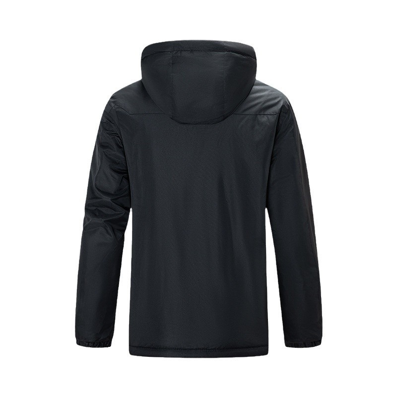 Transfronterizo al aire libre de terciopelo nuevo estilo de hombre de terciopelo grueso chaqueta con capuz chaqueta juvenil de vestir