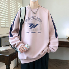 春秋季新款圆领卫衣12-15岁男孩初中学生13青少年大童秋装长袖t恤