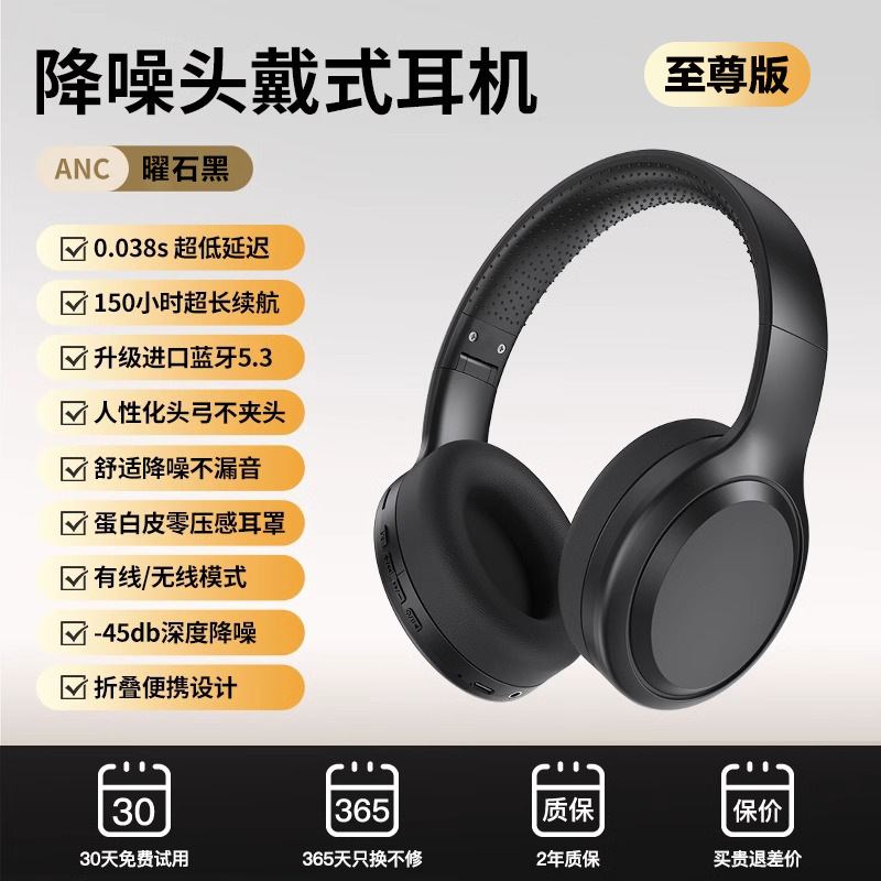 S0NY ソニー ヘッドマウント Bluetooth ヘッドセット 2025 新モデル、ワイヤレス ノイズ リダクション、長いバッテリー寿命、大容量バッテリーに適しています。|undefined