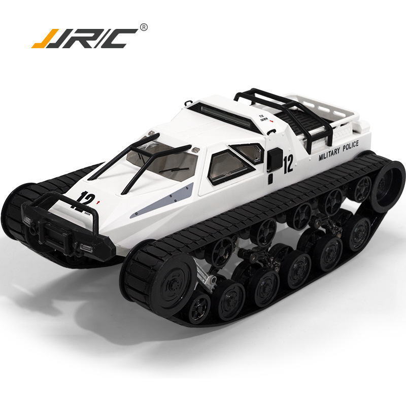 遙控噴霧越野坦克1:12特技車玩具2.4G高速車可充電全比例履帶攀爬