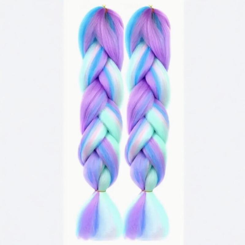 Foreign trade wholesale four color matching color chemical fiber African big braids dirty braids wig braids high temperature silk twisted braids Foreign trade wholesale four color matching color chemical fiber African big braids dirty braids wig braids high temperature silk twisted braids