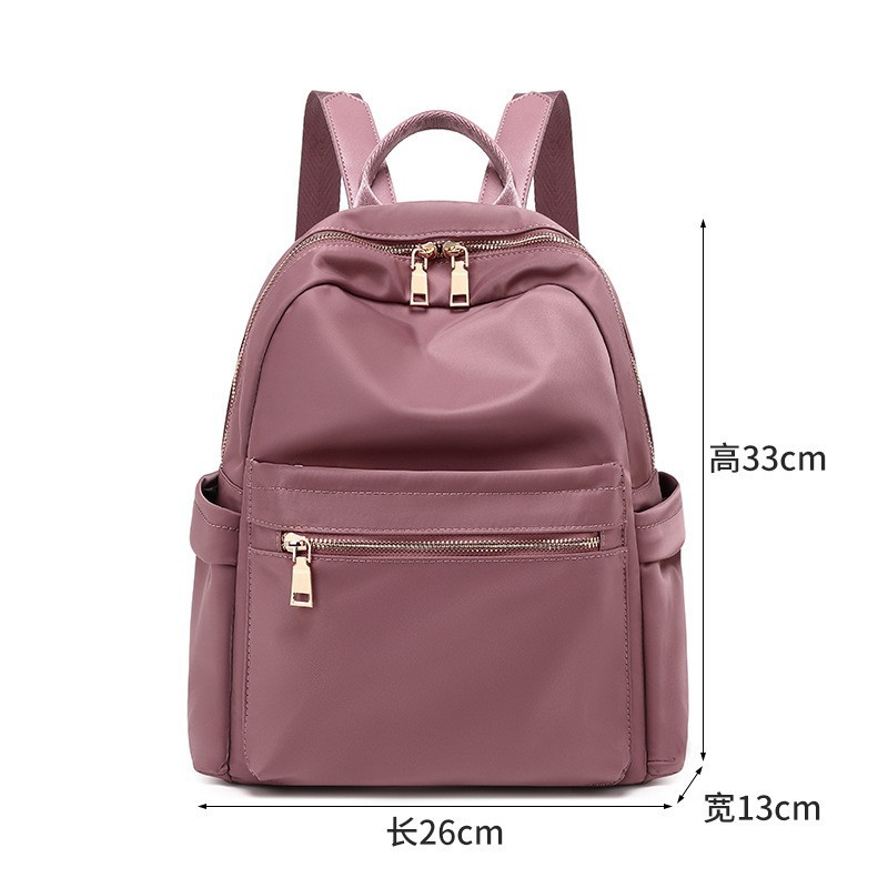 Bolsas de fábrica de venta de bolsas promocionales especiales no devueltas no cambiadas mochila de mujer de gran capacidad mochila de viaje recogida